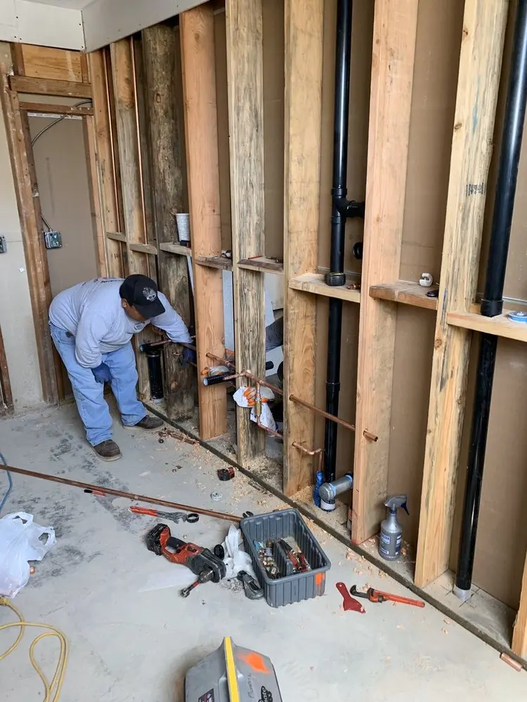 Commercial rough-in plumbing for Commercial Plumbing in Chesapeake Ranch Estates